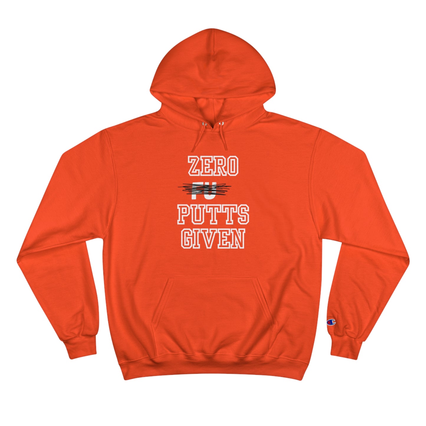 Zero F*- Putts Unisex Hoodie