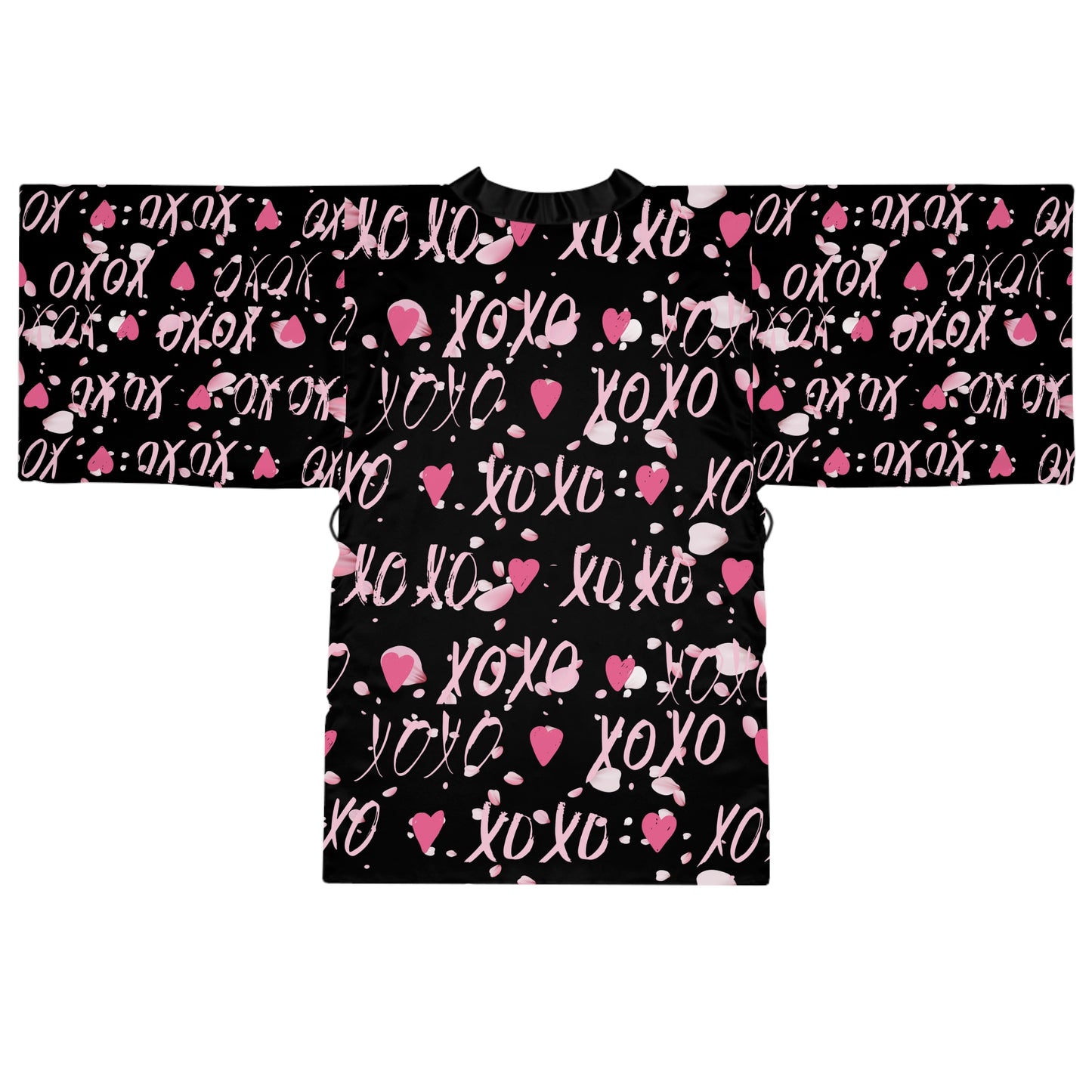 XOXO Long Sleeve Kimono Robe