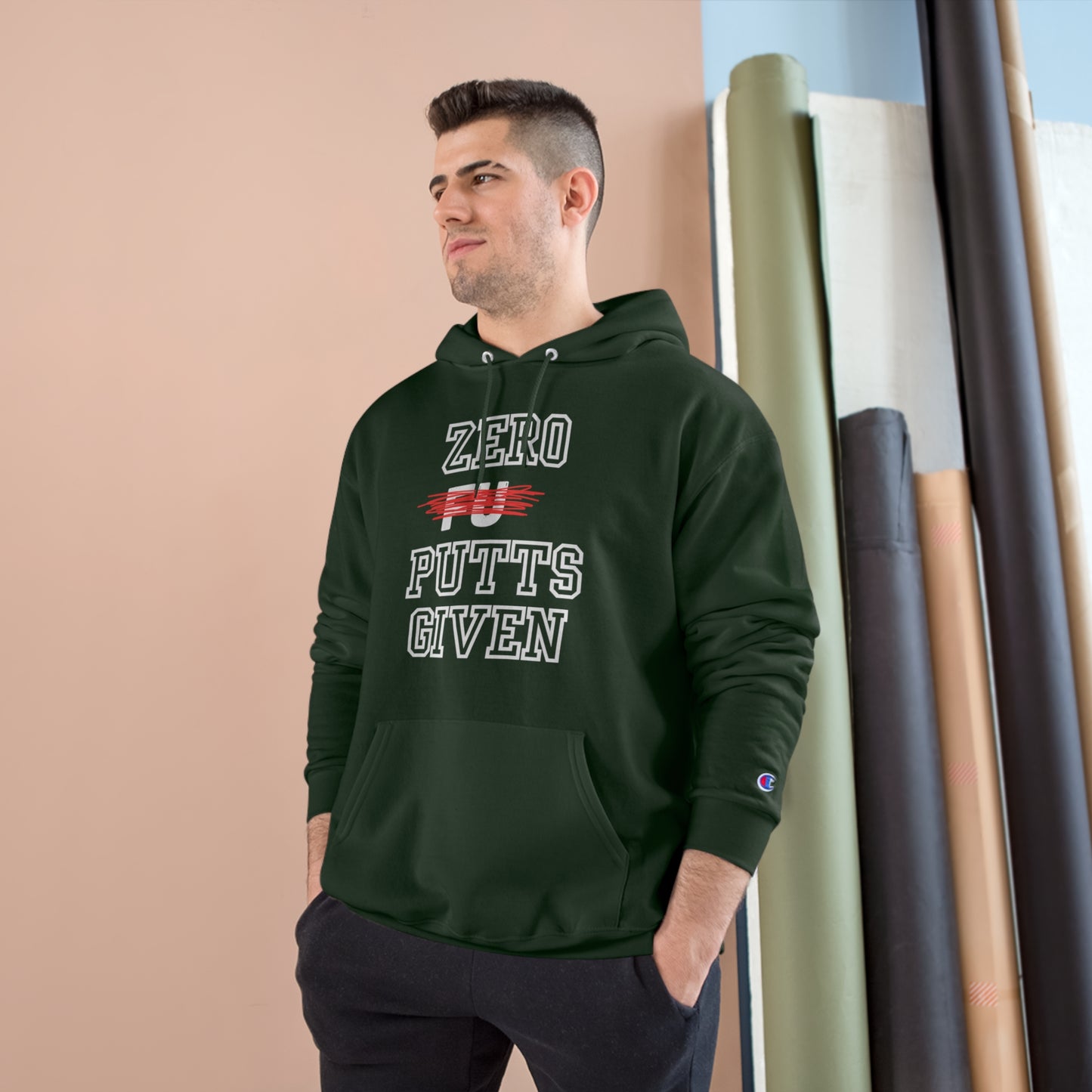 Zero F*- Putts Unisex Hoodie