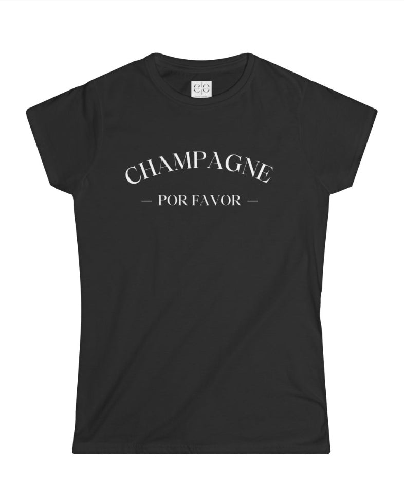 Champagne Por Favor Tee