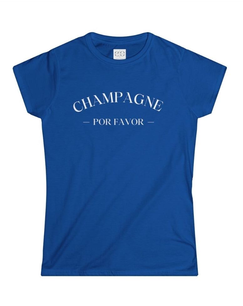 Champagne Por Favor Tee