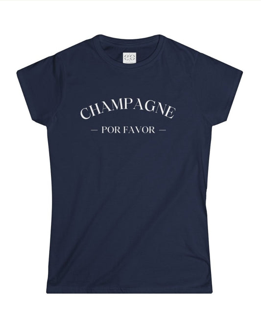 Champagne Por Favor Tee