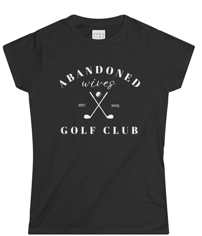 Abandoned Wives Golf Club Tee