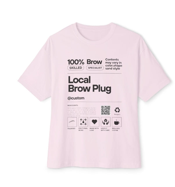 Custom Brow Plug Tee