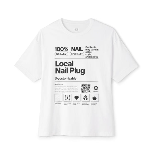 Custom Nail Plug Tee