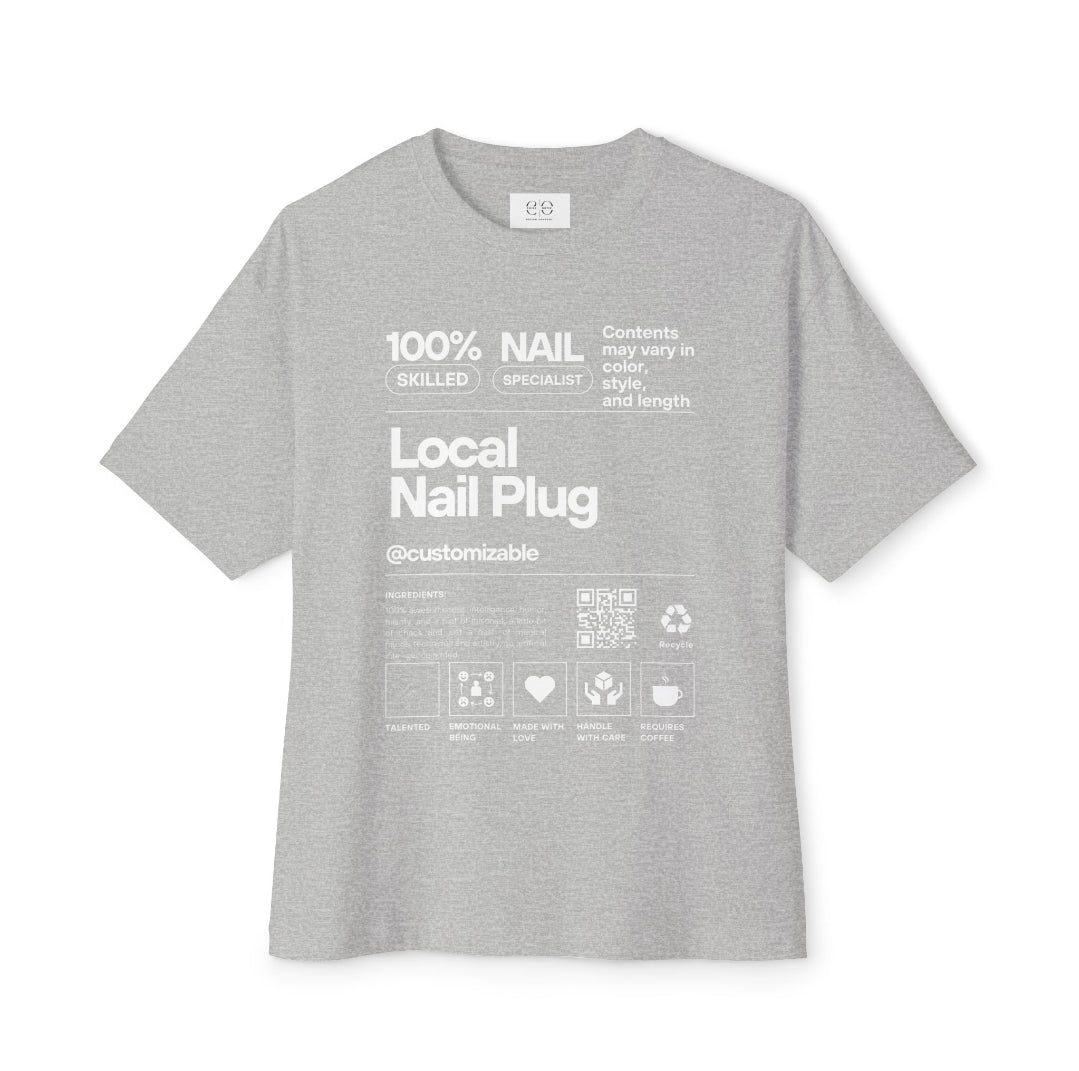 Custom Nail Plug Tee