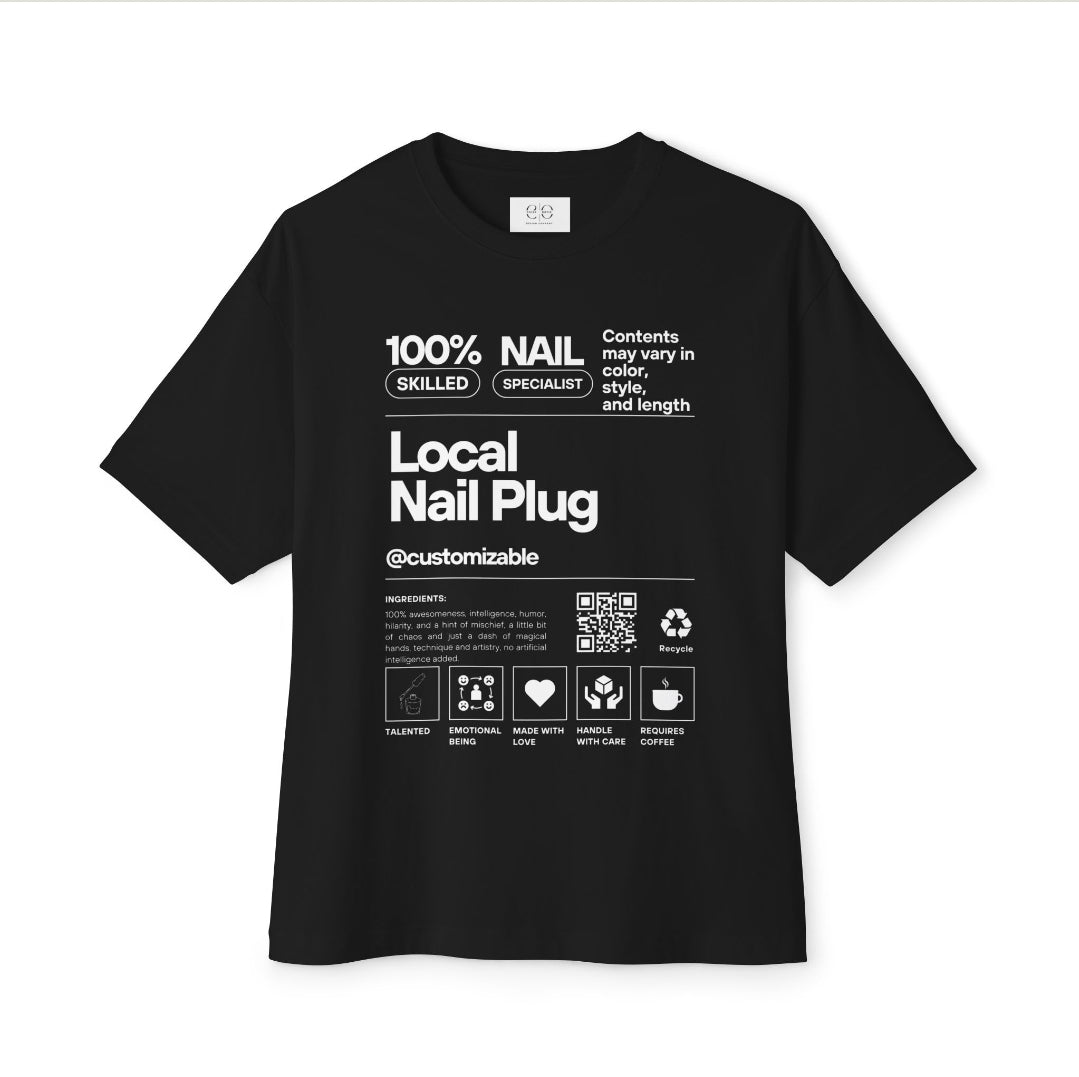 Custom Nail Plug Tee