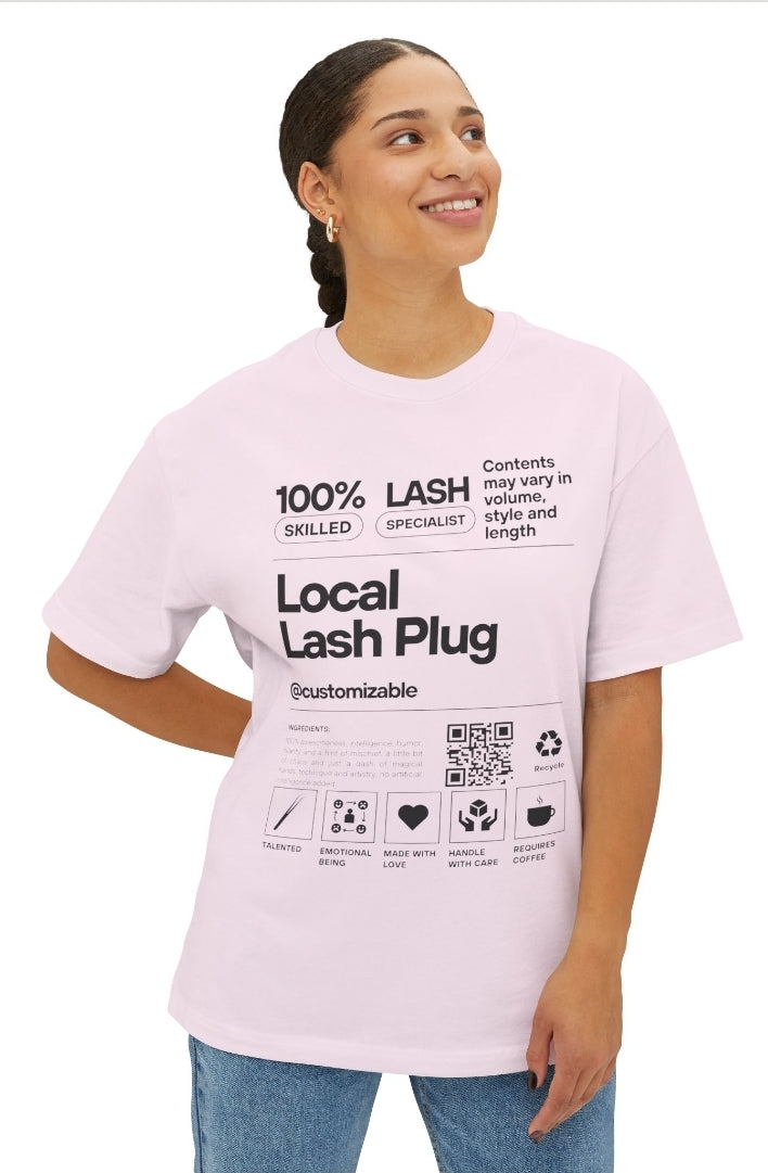 Custom Lash Plug Tee