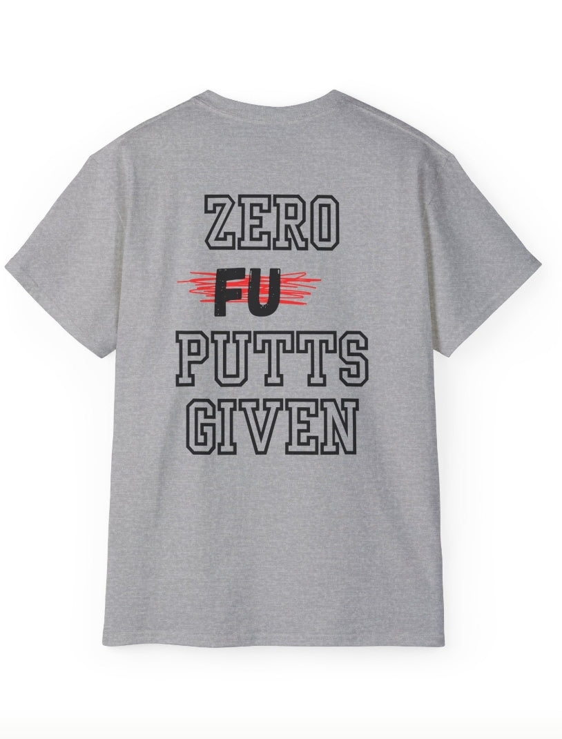 Zero F* - PUTTS GIVEN (back print )